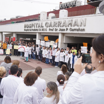 Dictaron la conciliación obligatoria en el conflicto con los médicos del Hospital Garrahan